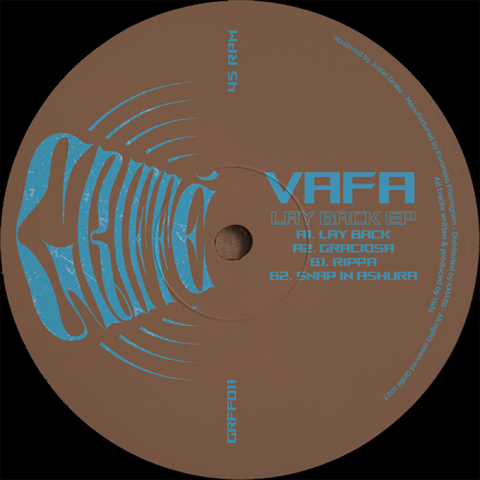 ( GRFF 011 ) VAFA - Lay Back EP ( 12" ) Griffé